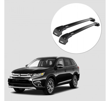 Rack p/ Outlander 13/... - Thule Wingbar Edge Preto