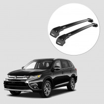 Rack p/ Outlander 13/... - Thule Wingbar Edge Preto